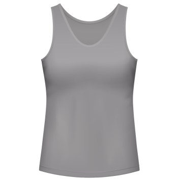 Tanktop front grau