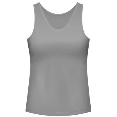 Tanktop front grau